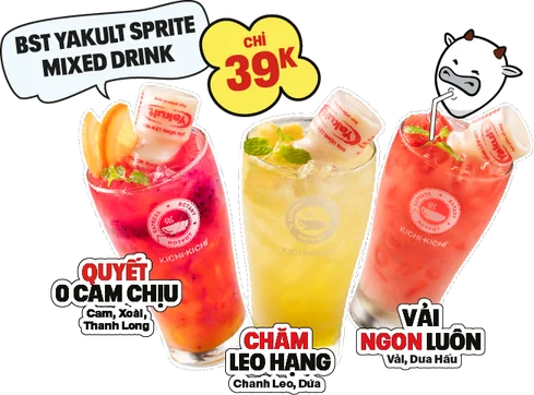 Combo quyết chăm uống